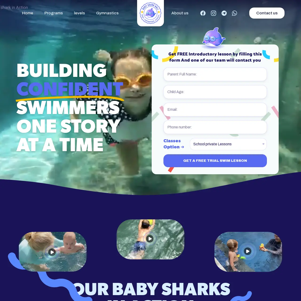 Babysharksbali school